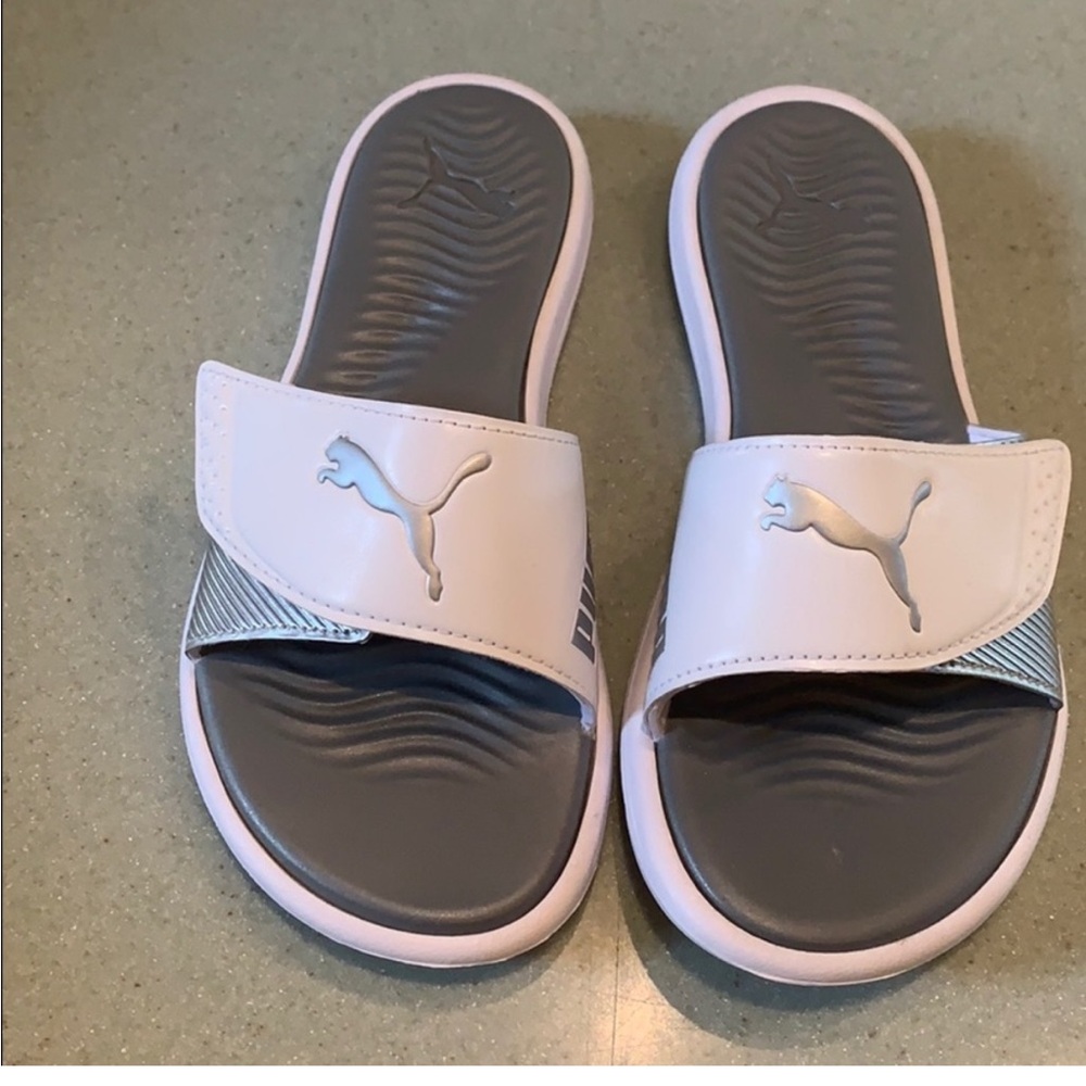 🤍PUMA SPORTS SLIDES with adjustable strap - Picture 2 of 4